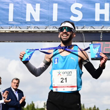 Ο Καραΐσκος στον τερματισμό (ΓΙΩΡΓΟΣ ΜΑΤΘΑΙΟΣ