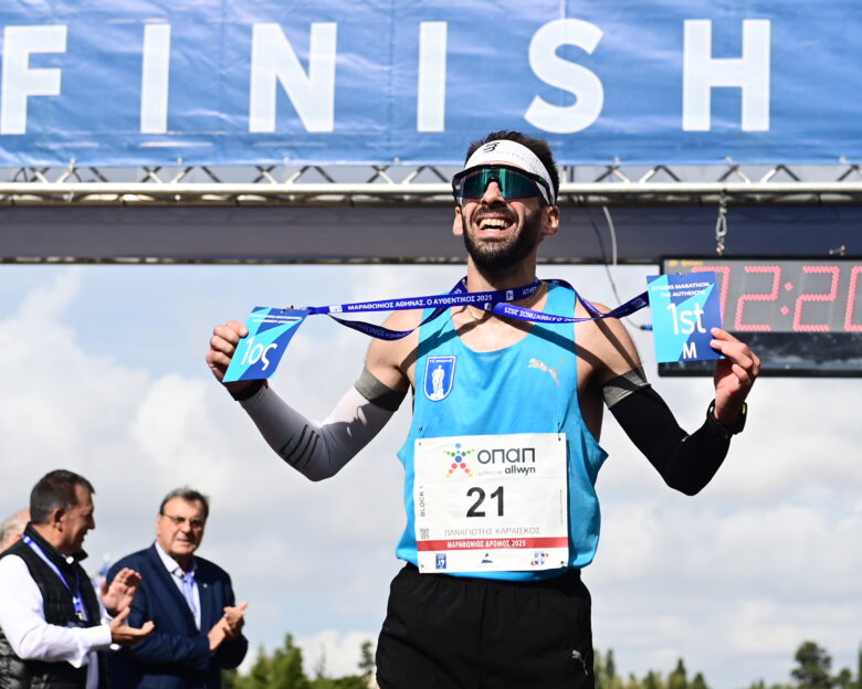 42ος Αυθεντικός Μαραθώνιος 2025: Νικητής ο Παναγιώτης Καραΐσκος