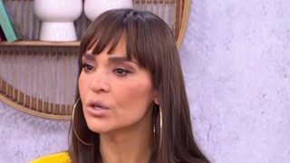 Η Νικολέττα Καρρά κατά τη διάρκεια της συνέντευξης