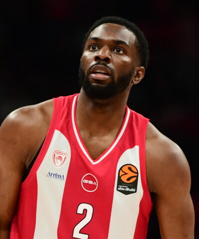 Ο Κίναν Έβανς στο Ολυμπιακός - Ζαλγκίρις (KLODIAN LATO