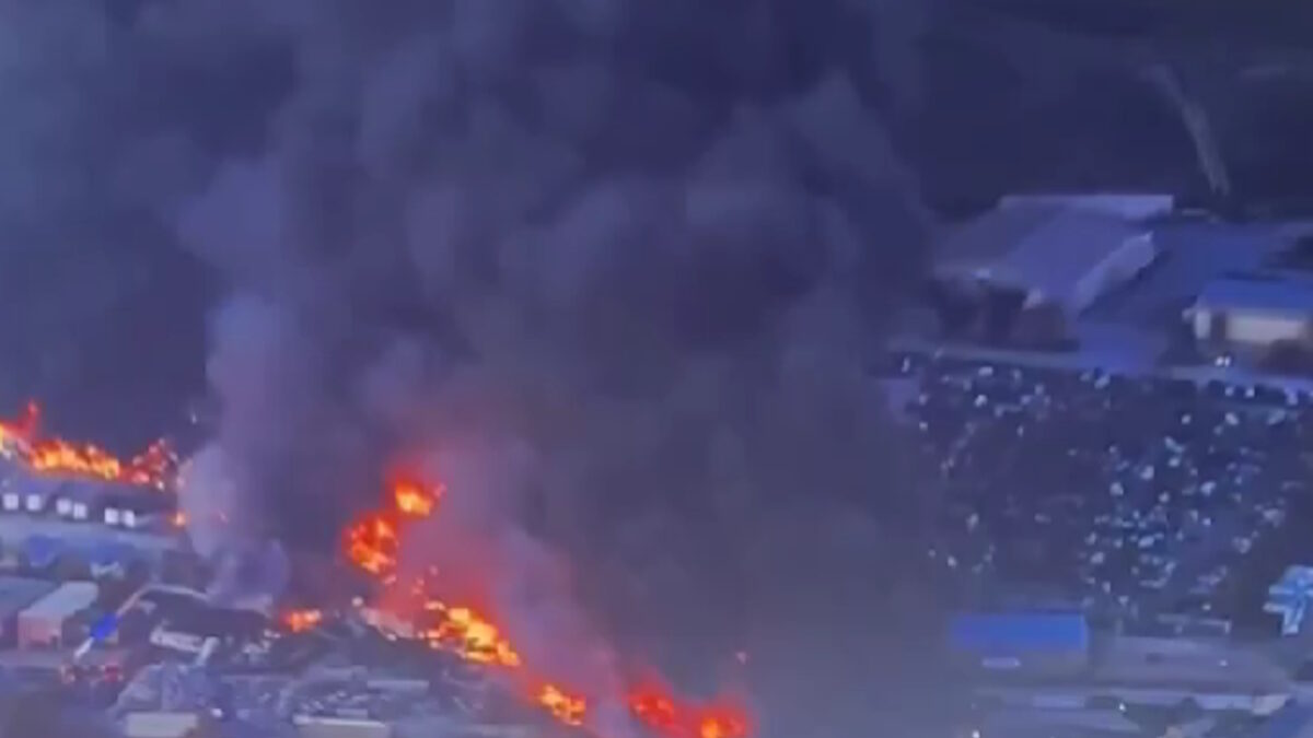 Το αεροσκάφος της UPS που συνετρίβη λίγο μετά την απογείωσή του από το αεροδρόμιο του Λούισβιλ στο Κεντάκι