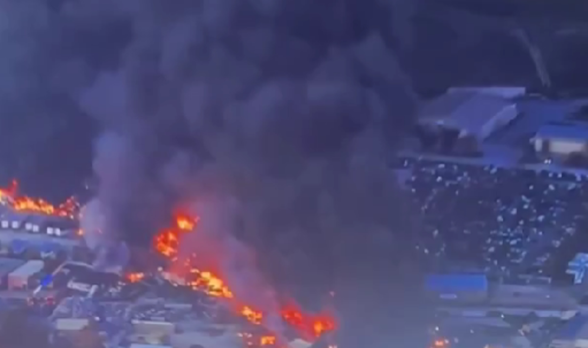 Το αεροσκάφος της UPS που συνετρίβη λίγο μετά την απογείωσή του από το αεροδρόμιο του Λούισβιλ στο Κεντάκι