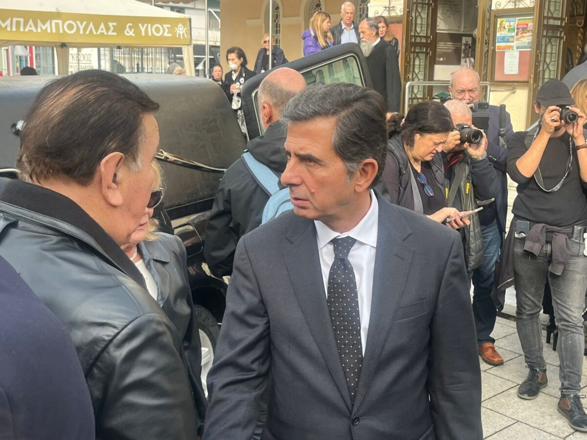 Κηδεία Δημήτρη Σταμάτη