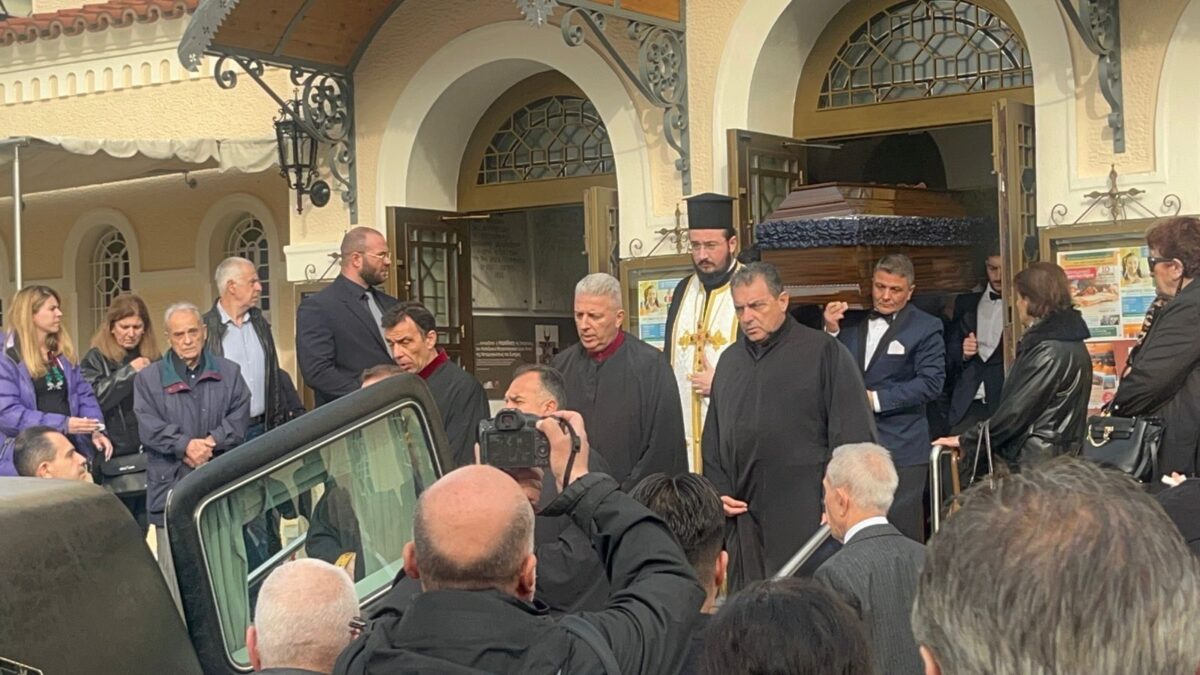 Κηδεία του Δημήτρη Σταμάτη