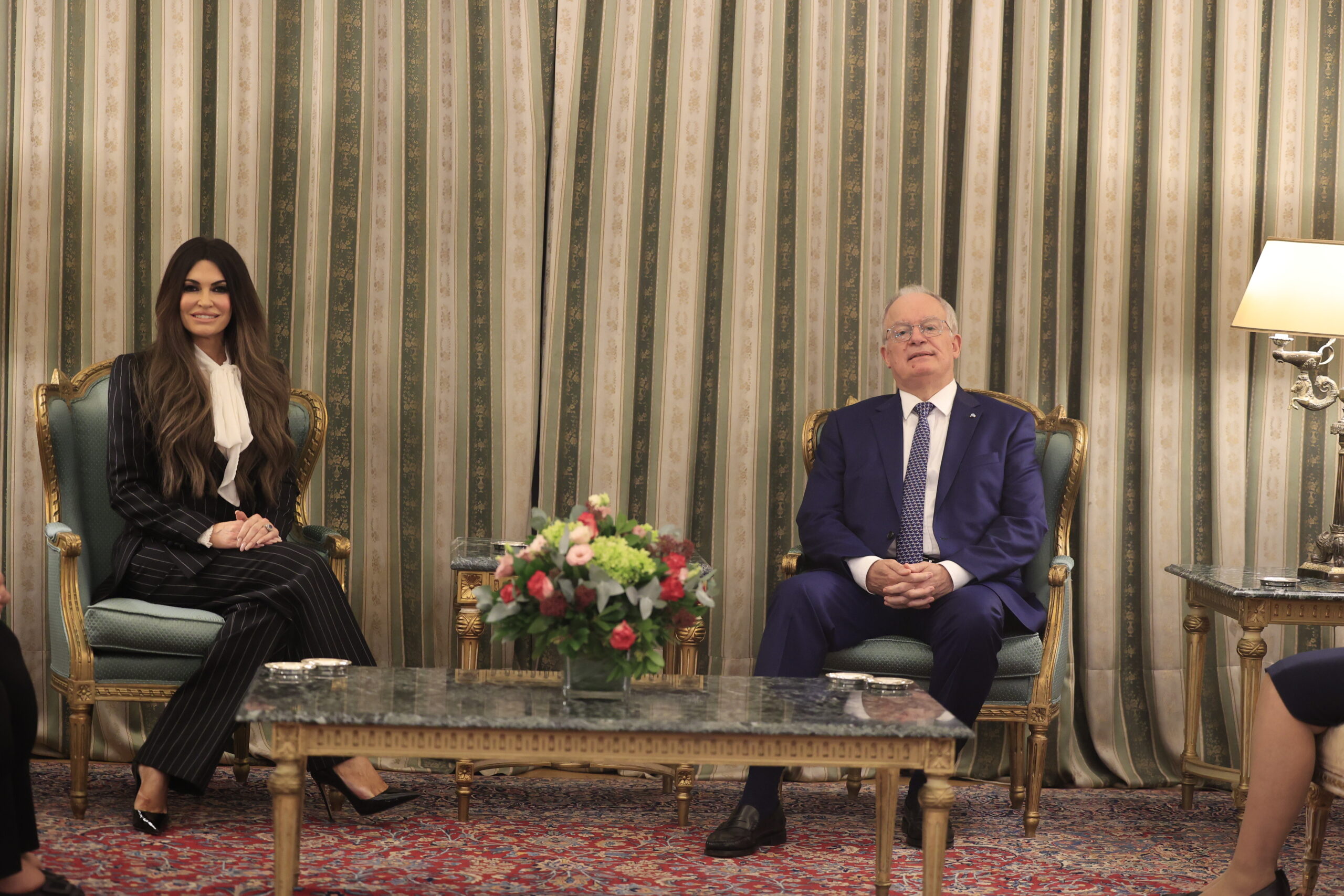 Κίμπερλι Γκίλφοϊλ και Κωνσταντίνος Τασούλας