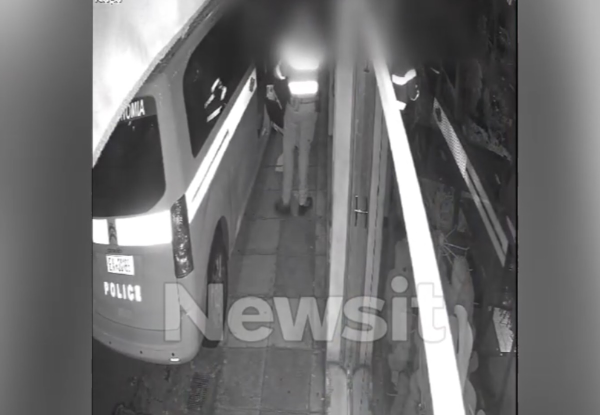 Κολωνός: Η στιγμή που φτάνει η αστυνομία μετά την εσκεμμένη παράσυρση του 22χρονου