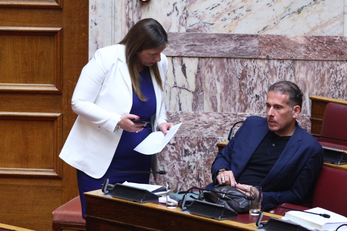 Ζωή Κωνσταντοπούλου και Διαμαντής Καραναστάσης