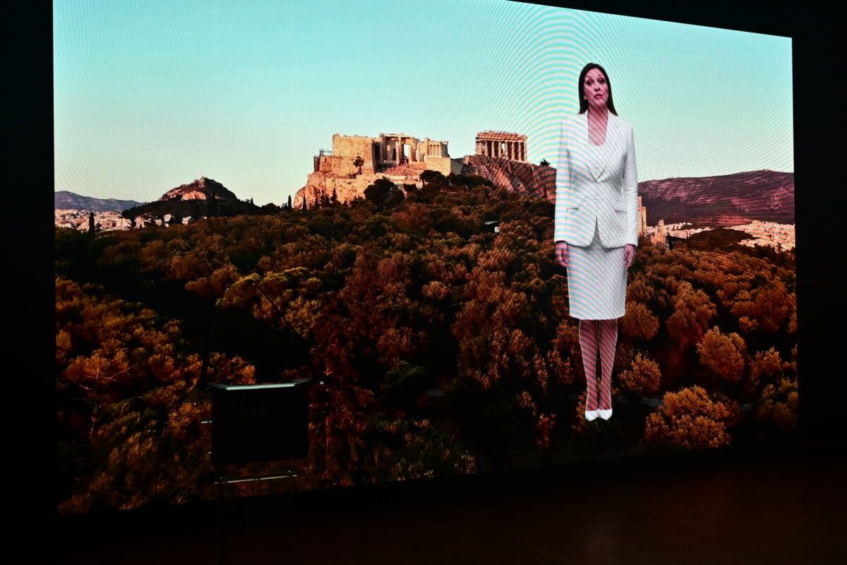 Παρουσιάση του νέου προγράμματος της "Πλεύσης Ελευθερίας" από την πρόεδρο του κόμματος, Ζωή Κωνσταντοπούλου, στην Τεχνόπολη του Δήμου Αθηναίων στο Γκάζι, Δευτέρα 10 Νοεμβρίου 2025. (ΚΩΣΤΑΣ ΤΖΟΥΜΑΣ