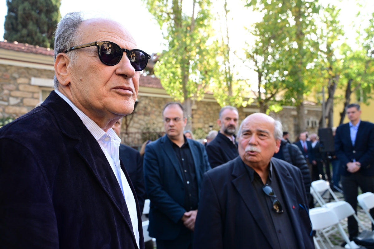 Ο Κώστας Λαλιώτης και ο Νίκος Βούτσης