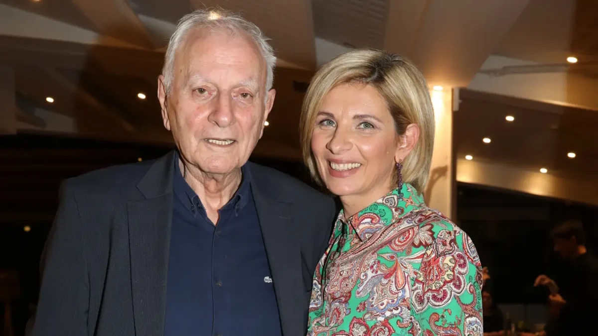 Ο αείμνηστος Κώστας Χαρδαβέλλας με τη σύζυγό του, Μαρία Παναγοπούλου