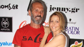 Ο Πέτρος Κωστόπουλος και η Τζένη Μπαλατσινού