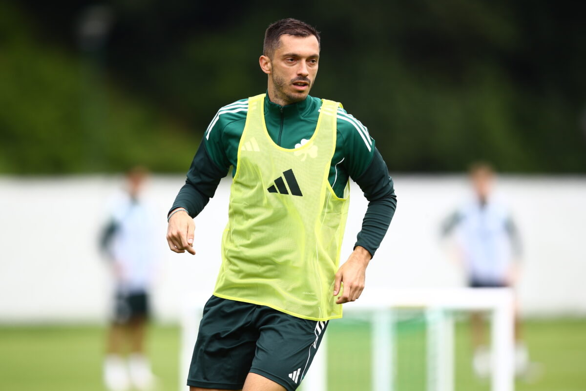 Ο Κώτσιρας σε προπόνηση του Παναθηναϊκού (ΜΑΡΚΟΣ ΧΟΥΖΟΥΡΗΣ