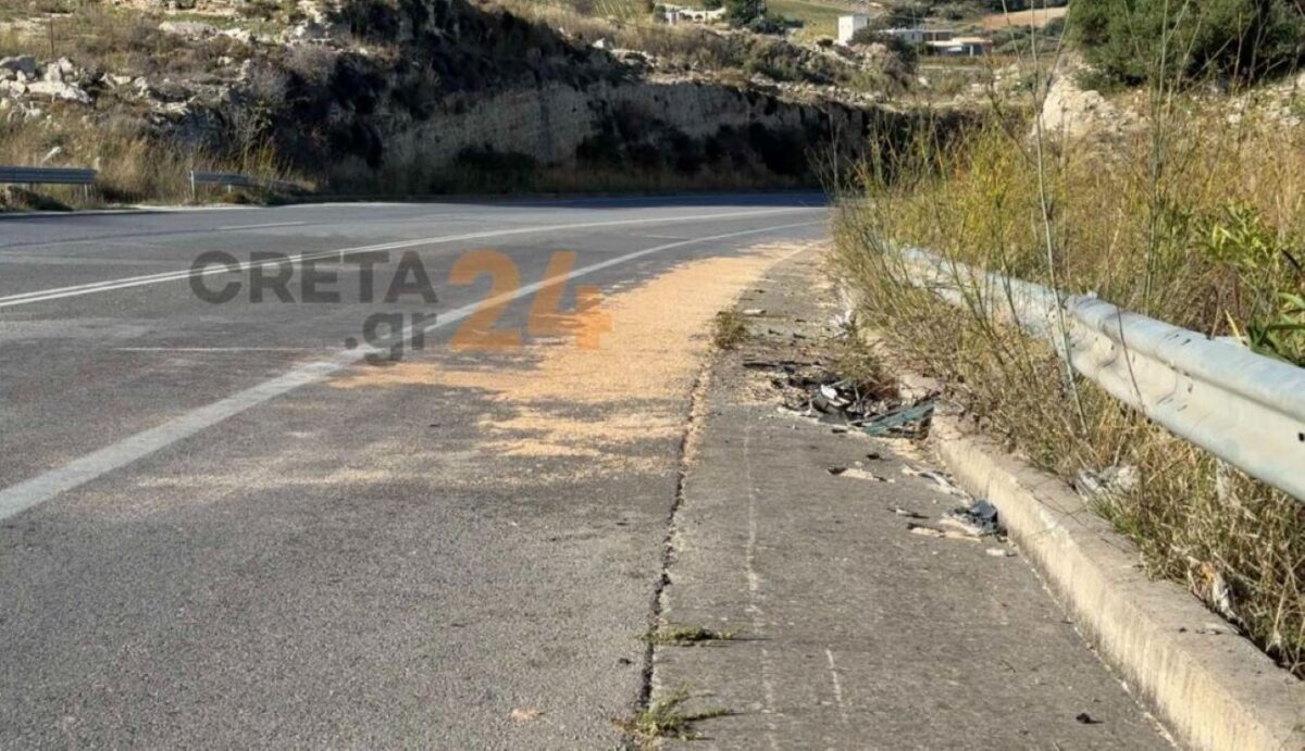 Τροχαίο στο Αστρίτσι Ηρακλείου