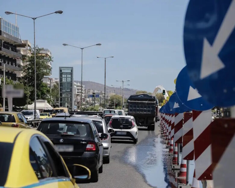 Κυκλοφοριακές ρυθμίσεις στη λεωφόρο Ποσειδώνος από την Πέμπτη έως και τις 30 Νοεμβρίου λόγω έργων