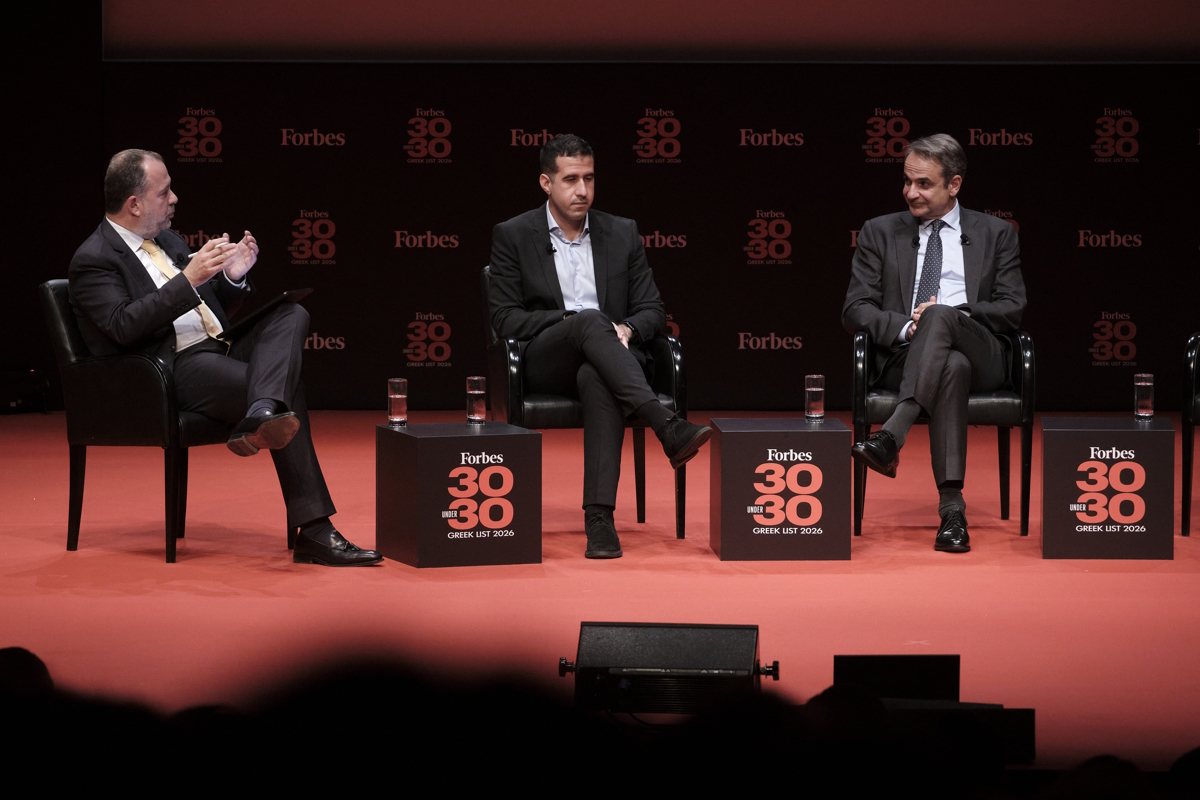 Ο πρωθυπουργός, Κυριάκος Μητσοτάκης στο «Forbes 30 under 30»