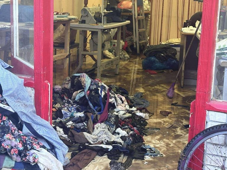 Καταστροφές από τις πλημμύρες στη Λέσβο