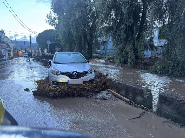 Πλημμύρες στη Λέσβο / aeolos.tv