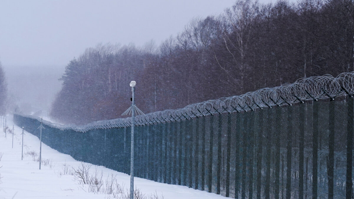Τα σύνορα μεταξύ Λιθουανίας και Λευκορωσίας