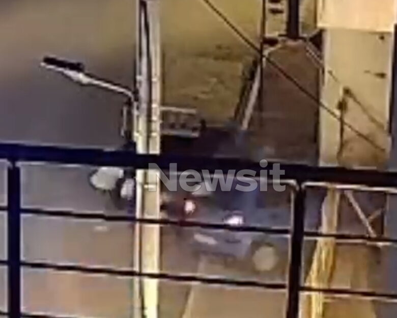 Λούτσα: Βίντεο ντοκουμέντο από το τροχαίο με τον ένα νεκρό – Η στιγμή που το αυτοκίνητο πέφτει πάνω στους πεζούς