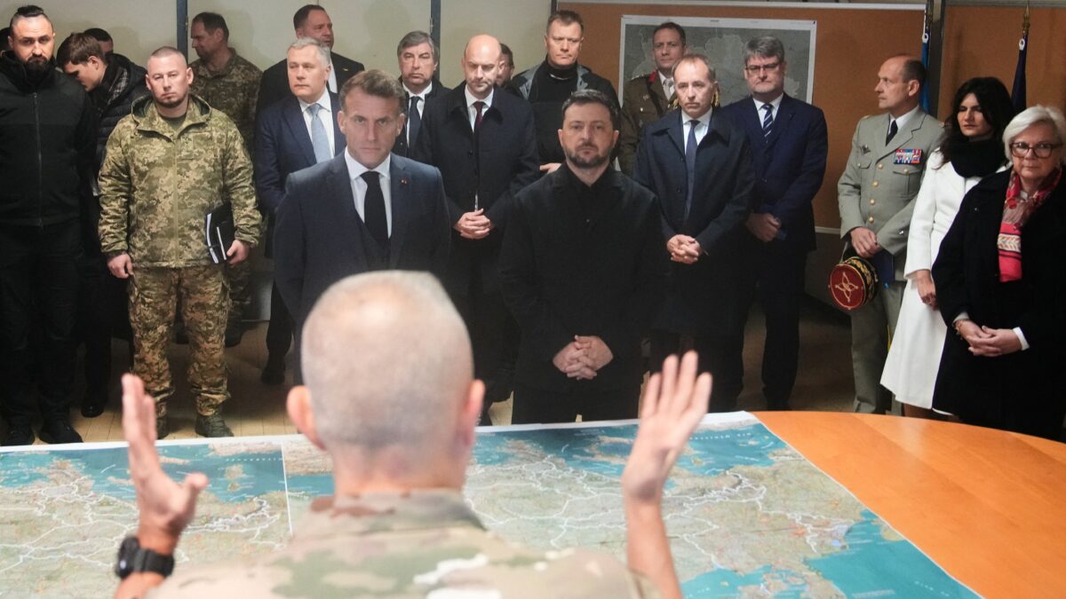 Μακρόν και Ζελένσκι