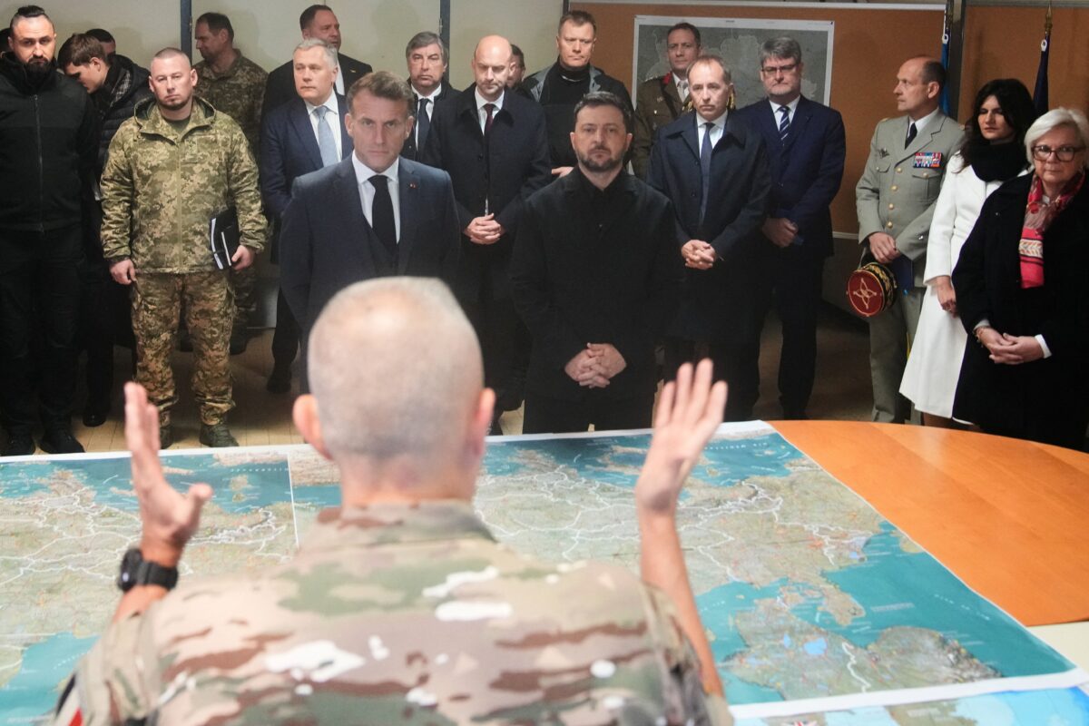 Μακρόν και Ζελένσκι