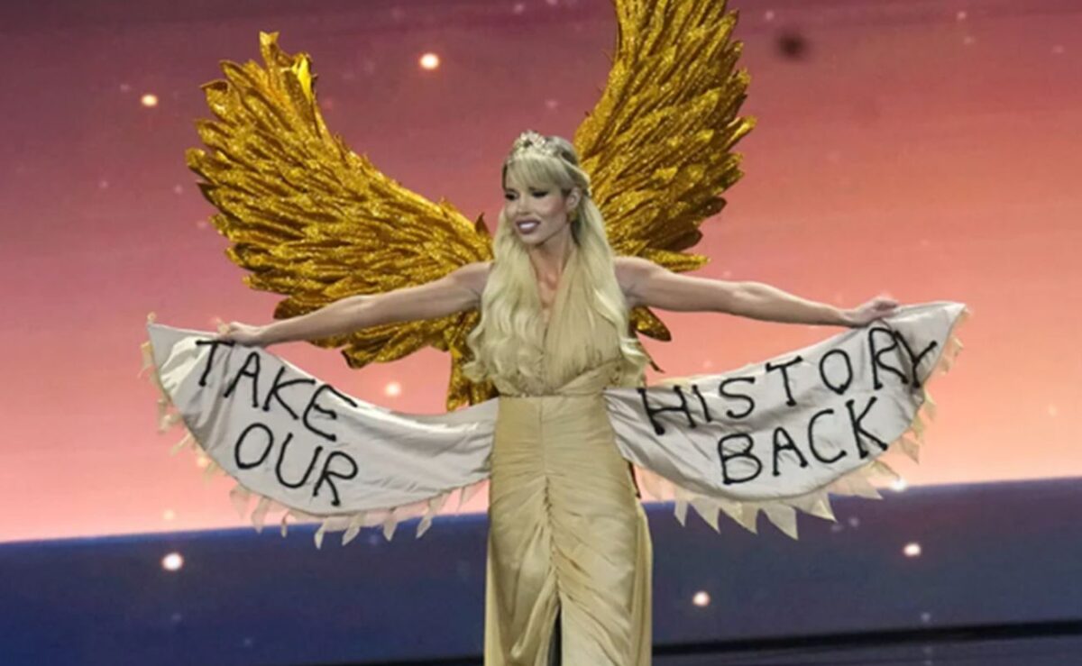 Η Μαίρη Χατζηπαύλου στα Miss Universe