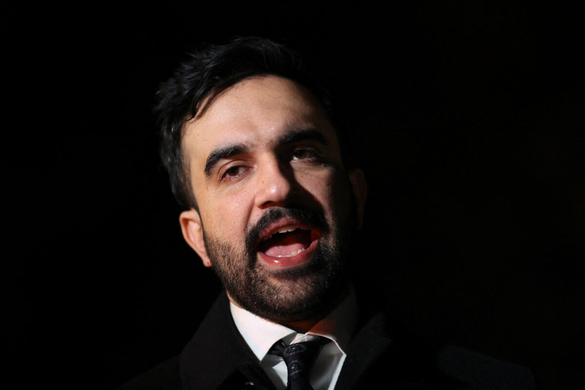 Ο υποψήφιος για τη δημαρχία της Νέας Υόρκης, Ζοράν Μαμντάνι