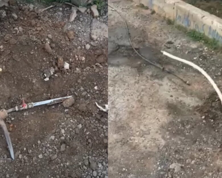 Μάνδρα: «Πατέντα» με παράνομο καλώδιο ρεύματος και δίκτυο υδροδότησης σε οικισμό – Τα ξήλωσαν οι αρχές