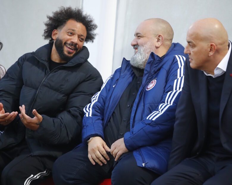 Ο Μαρσέλο παρακολουθεί από τον ερυθρόλευκο πάγκο το Ολυμπιακός – Ρεάλ Μαδρίτης για το Youth League