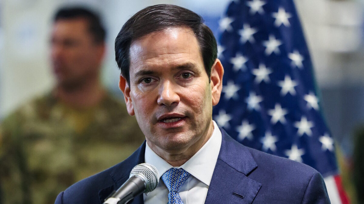 Ο υπουργός Εξωτερικών των ΗΠΑ, Marco Rubio