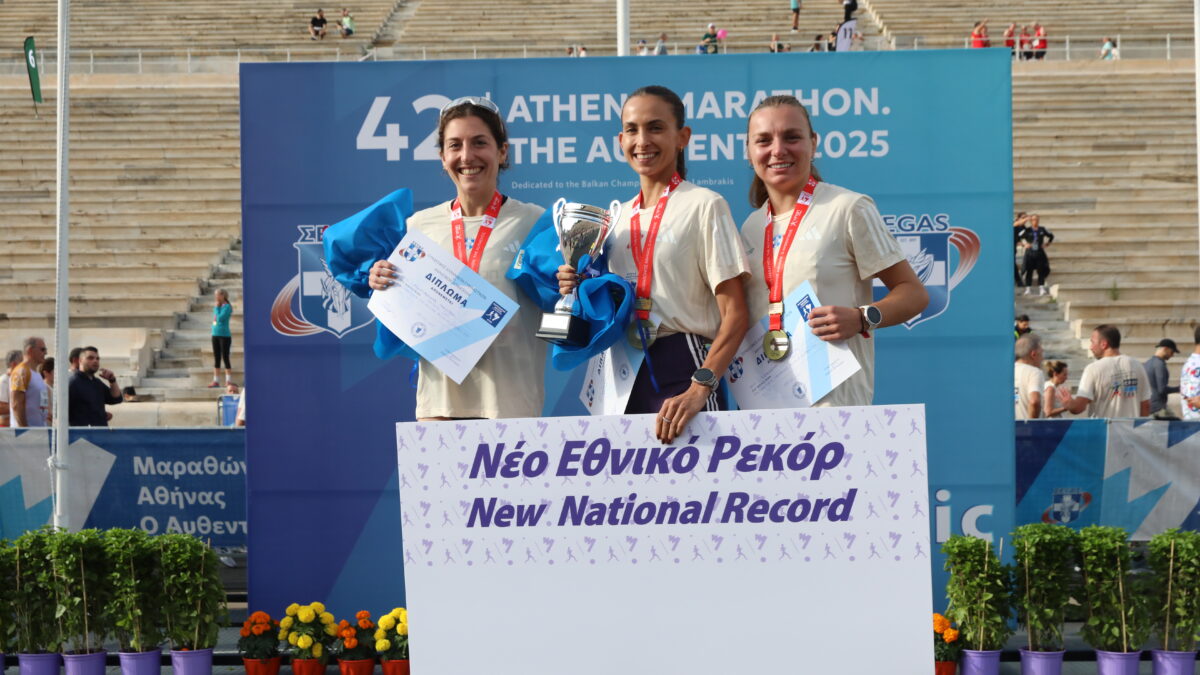 Η Μαρινάκου στον Αυθεντικό Μαραθώνιο (ΓΙΑΝΝΗΣ ΠΑΝΑΓΟΠΟΥΛΟΣ