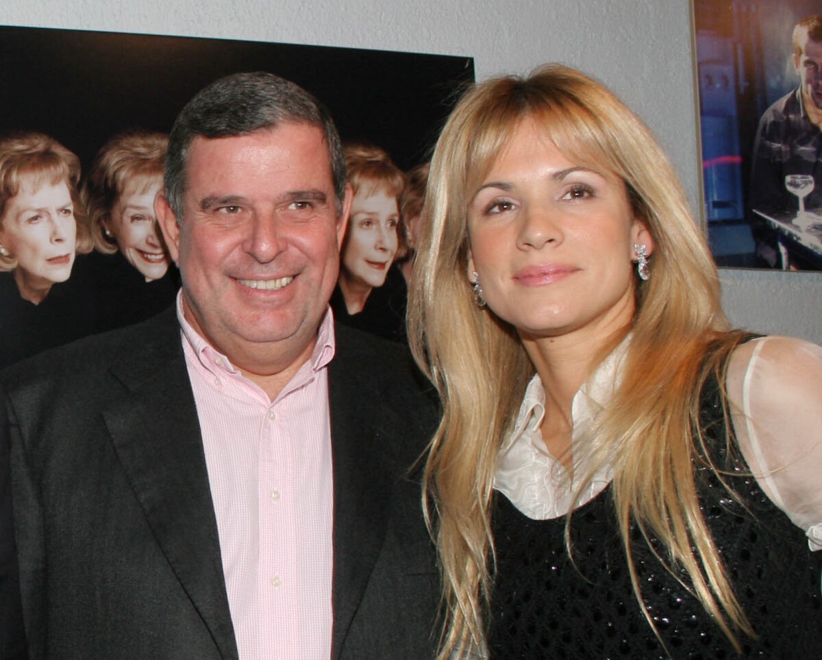 Πάνος Μαρινόπουλος με τη σύζυγό του,Ιωάννα