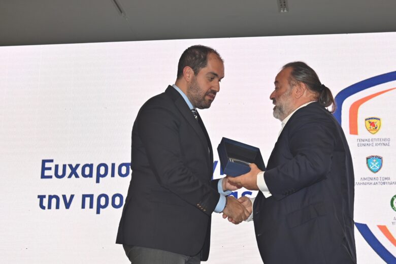 Ο κ. Μάριος Ηλιόπουλος και η SEAJETS βραβεύθηκαν από τον Υπουργό Κλιματικής Κρίσης και Πολιτικής Προστασίας κ. Γιάννη Κεφαλογιάννη