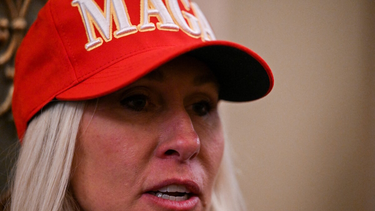 Η ρεπουμπλικανή βουλευτής των ΗΠΑ, Marjorie Taylor Greene