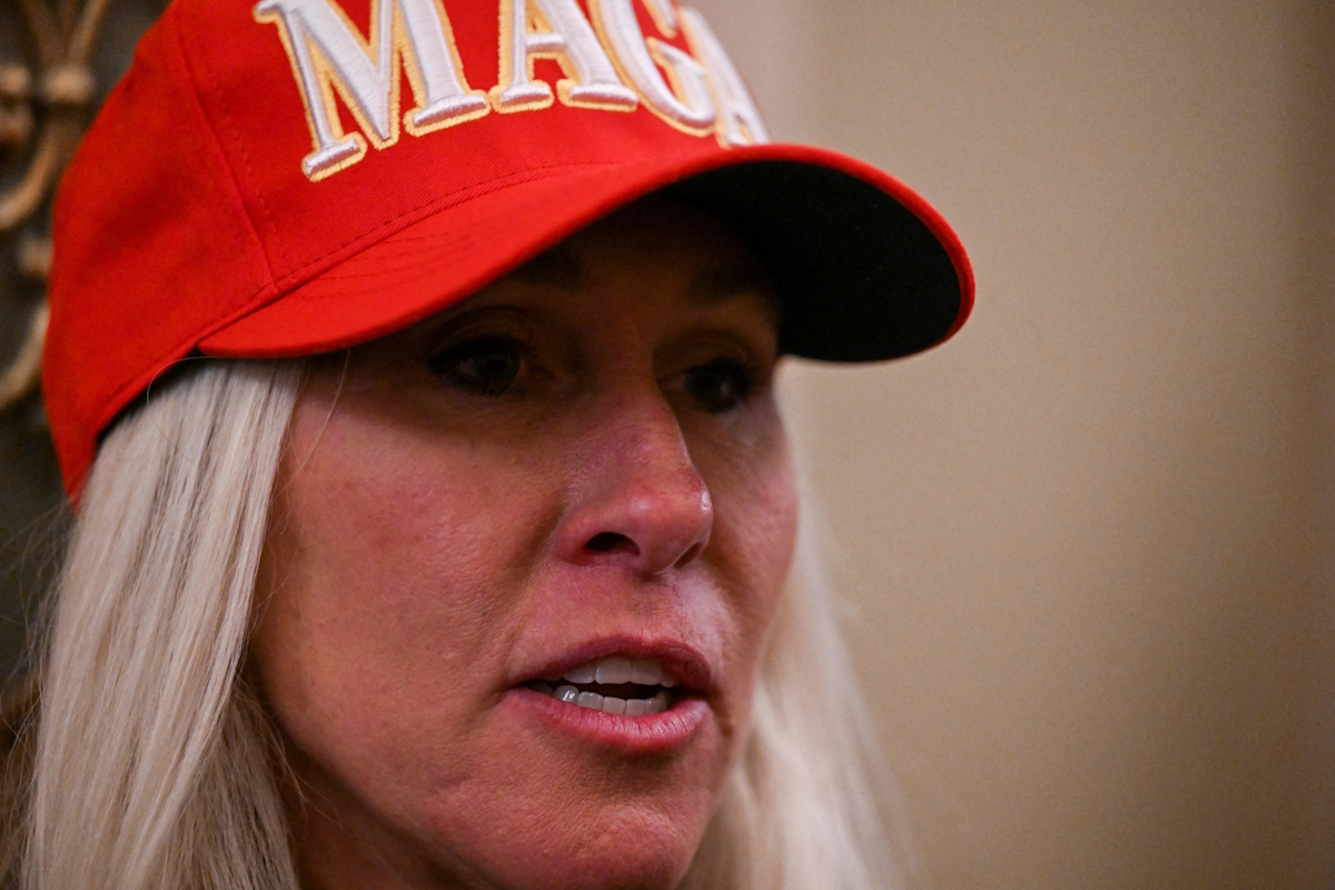 Η ρεπουμπλικανή βουλευτής των ΗΠΑ, Marjorie Taylor Greene