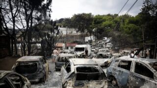 Καμένα αυτοκίνητα