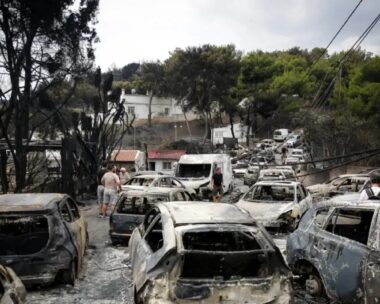 Καμένα αυτοκίνητα