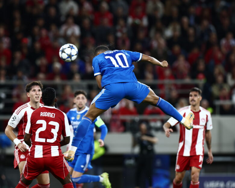 Ολυμπιακός – Ρεάλ Μαδρίτης: Το χατ τρικ του Κιλιάν Εμπαπέ για την ανατροπή του σκορ σε ένα δεκάλεπτο