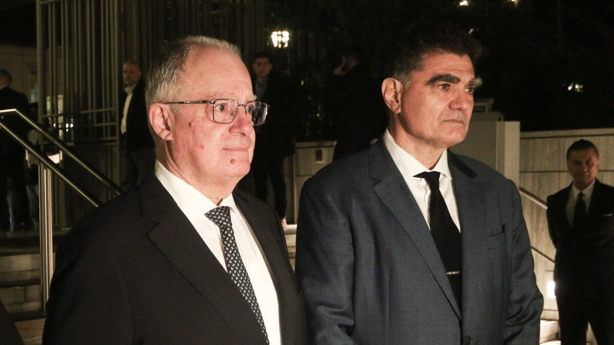 Γιάννης Βαρδινογιάννης και Κωνσταντίνος Τασούλας