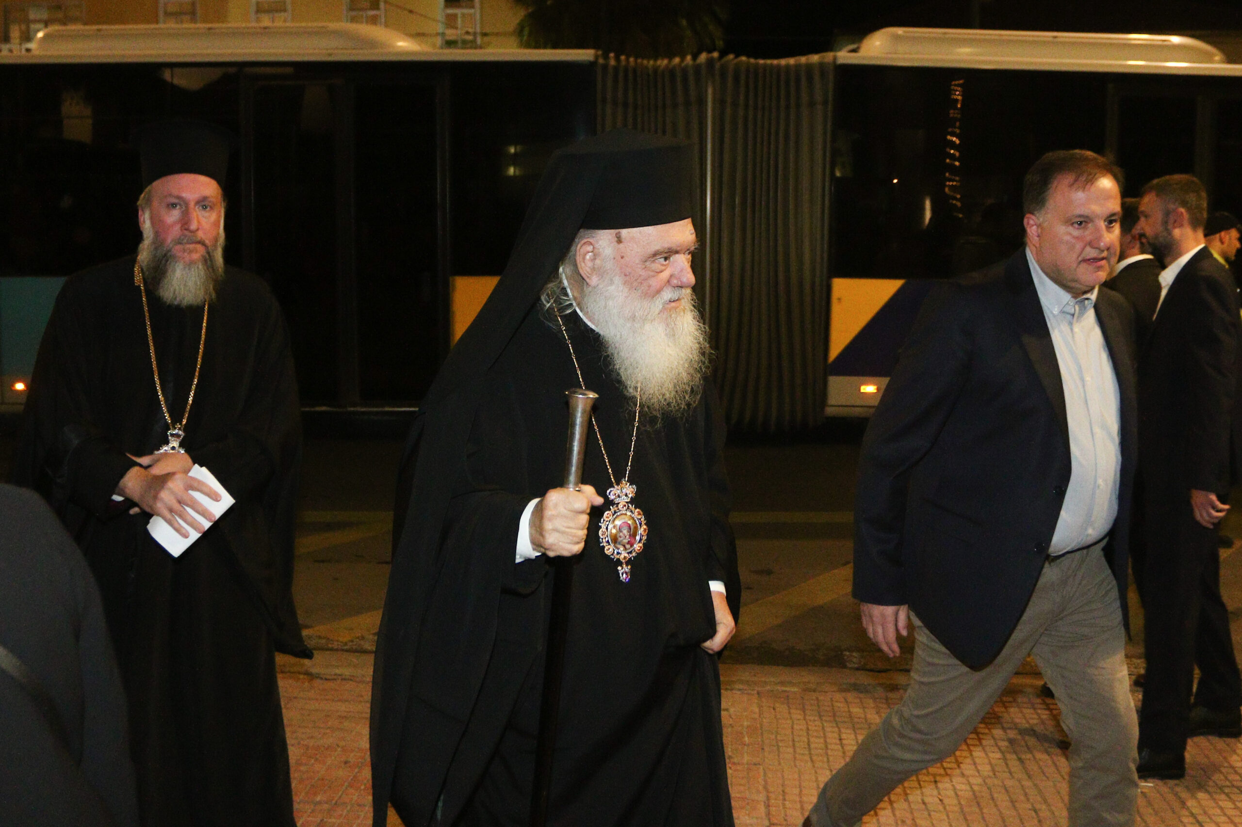 Ο Αρχιεπίσκοπος Ιερώνυμος