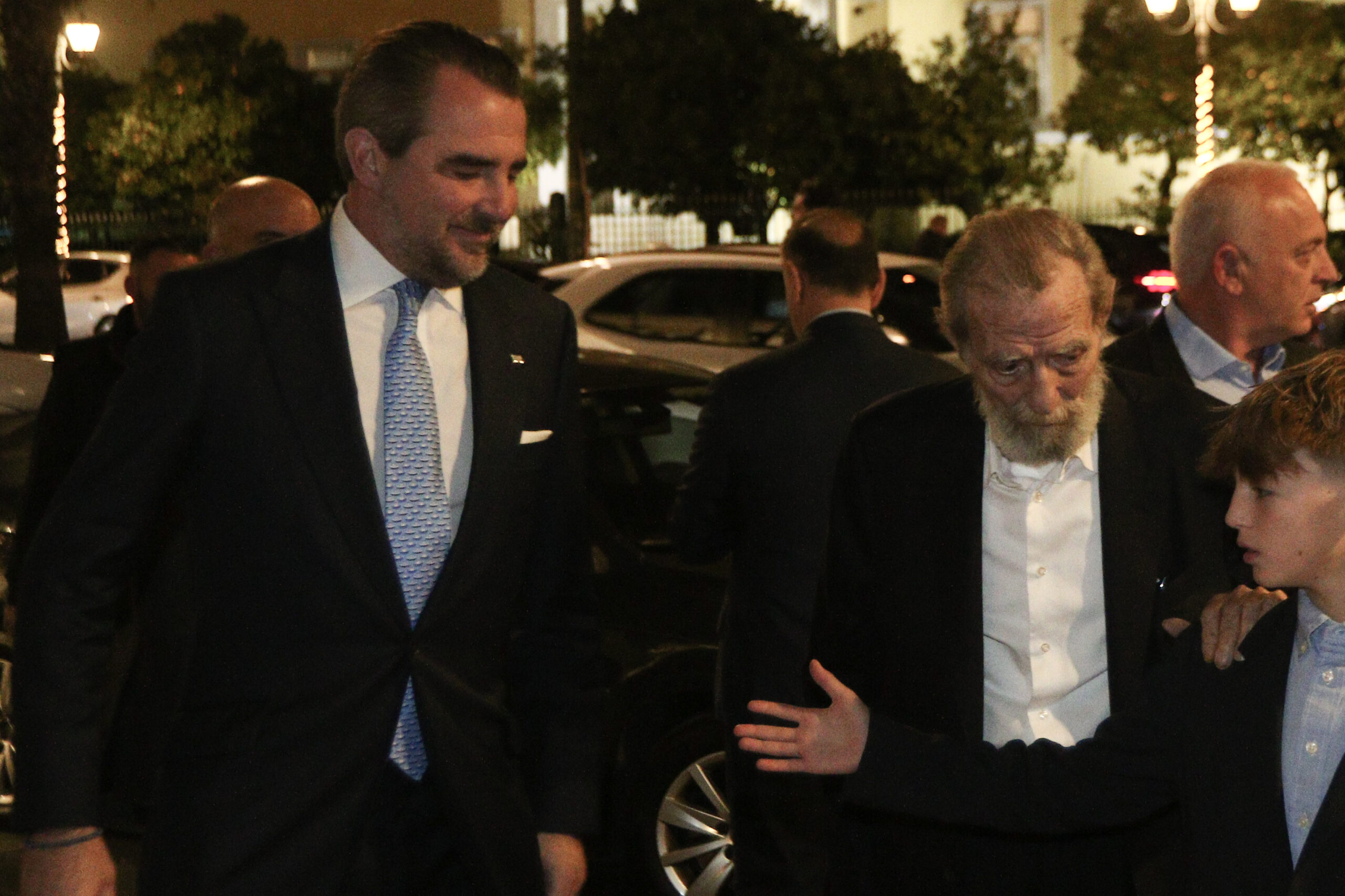 Νικόλαος Ντε Γκρες και Γιώργος Βαρδινογιάννης