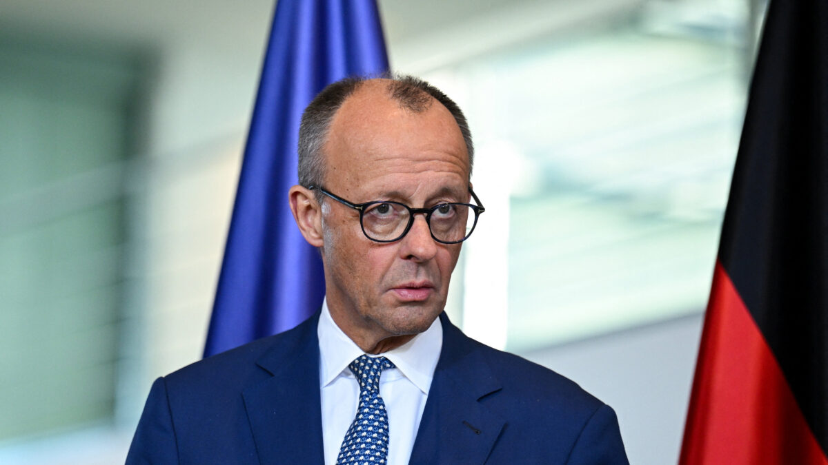 Ο Γερμανός καγκελάριος Φρίντριχ Μερτς