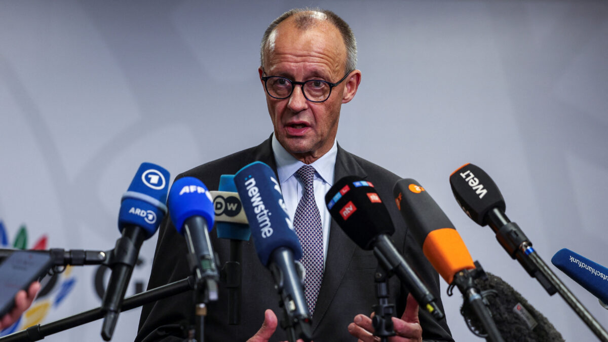 Ο Γερμανός καγκελάριος Φρίντριχ Μερτς