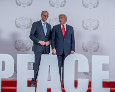 Φρίντριχ Μερτς και Ντόναλντ Τραμπ