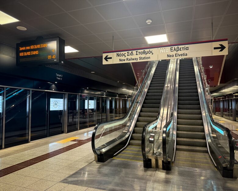 Μετρό Θεσσαλονίκης: Κλειστές οι πύλες των σταθμών για ένα μήνα