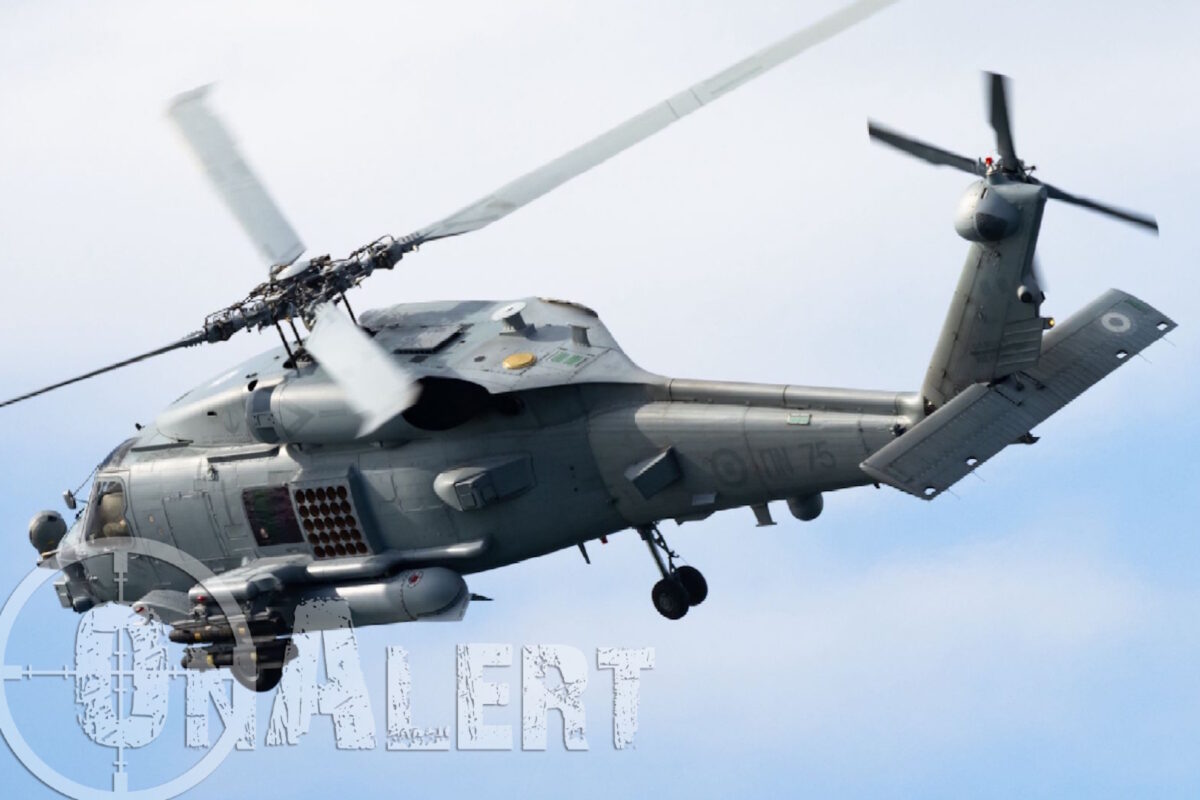 Ελικόπτερο τύπου MH-60R του Πολεμικού Ναυτικού