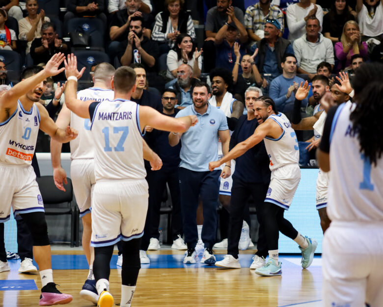 Μύκονος Betsson – Μαρούσι 77-75: Νίκη θρίλερ για τους νησιώτες στη Greek Basketball League