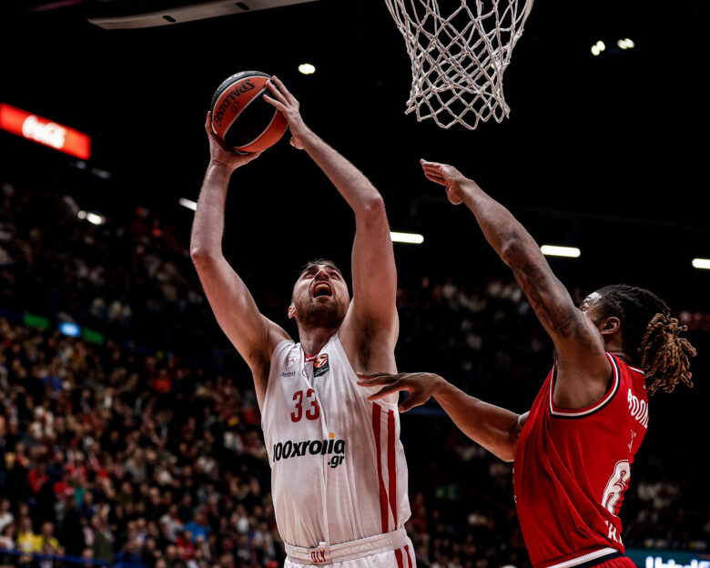 Αρμάνι Μιλάνο – Ολυμπιακός 88-87: Ήττα μετά από φινάλε «θρίλερ» στην Ιταλία για τους Πειραιώτες