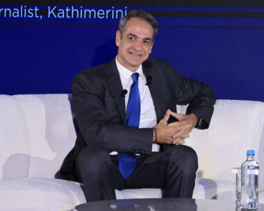 O Κυριάκος Μητσοτάκης