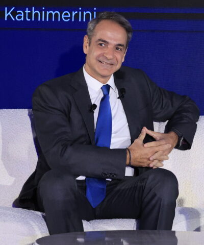 O Κυριάκος Μητσοτάκης